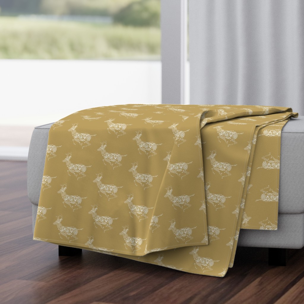 Golden Deer Pattern