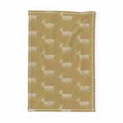 Golden Deer Pattern