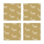 Golden Deer Pattern