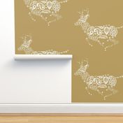 Golden Deer Pattern