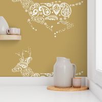 Golden Deer Pattern