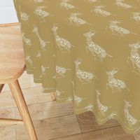 Golden Deer Pattern