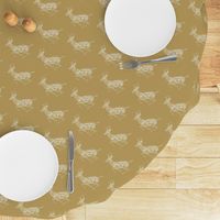 Golden Deer Pattern