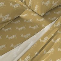 Golden Deer Pattern