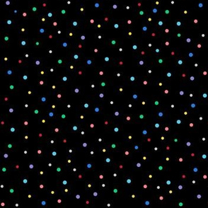 Ditsy Multi-Colored Dots