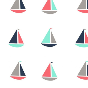 Small sail Boats