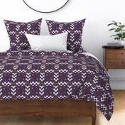 Quilt Blocks Deep Purple