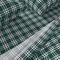 Green and White Plaid