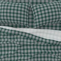 Green and White Plaid