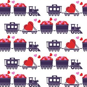 Love train - purple