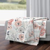 Large Scale Soft Meadow Floral