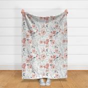 Large Scale Soft Meadow Floral