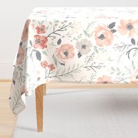 Large Scale Soft Meadow Floral