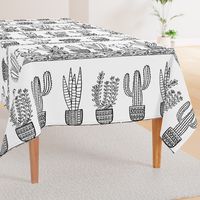 Pattern #101 - Prickly cacti and succulents 