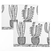 Pattern #101 - Prickly cacti and succulents 