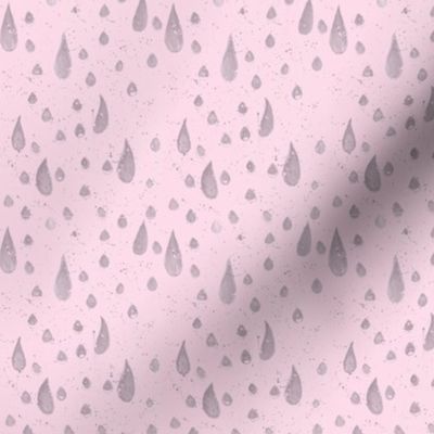 Tonal Raindrops | Pink Morning