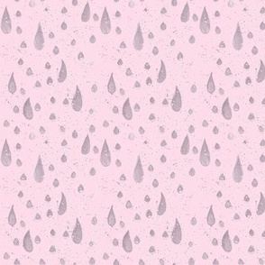 Tonal Raindrops | Pink Morning