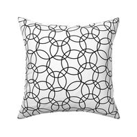 geometric pattern with circles (large scale)