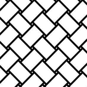 geometric plaited pattern (large scale)