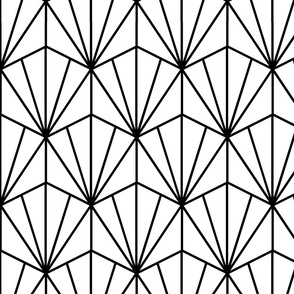geometric art deco pattern (large scale)