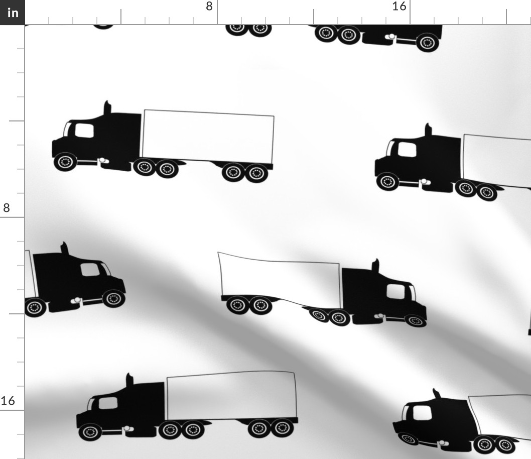 TruckerBanWSilo18X18