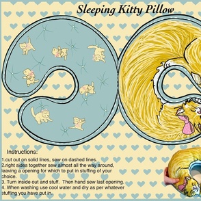 Little Chai cat pillow