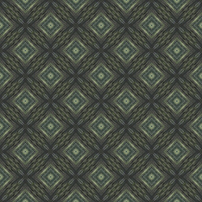 Moss Green Wooden Pattern