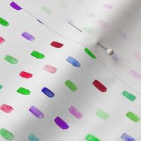 Watercolor confetti in pink and green || colorful pattern for nursery