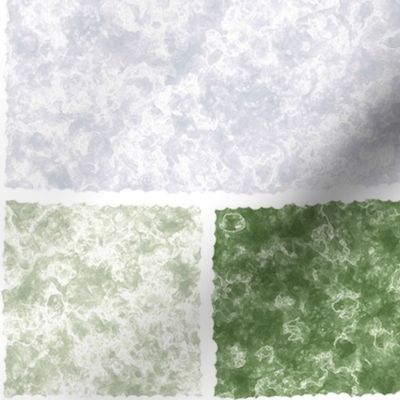 Marbled olive shades pattern in patchwork style