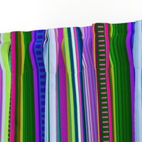 Cool Colors Mexican Inspired Serape Fabric