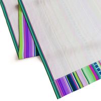 Cool Colors Mexican Inspired Serape Fabric