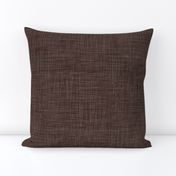 Chocolate-brown linen