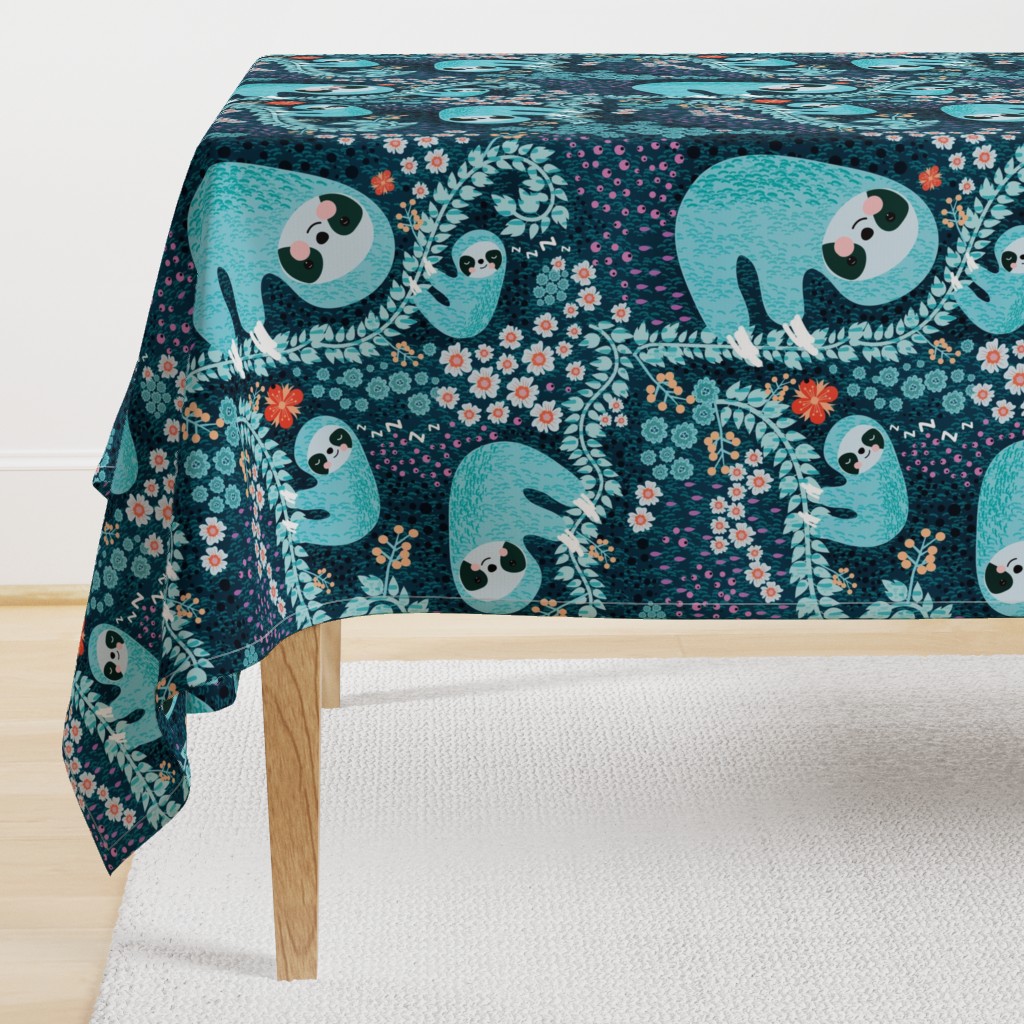 Sloth Cloth - Fat quarter scale