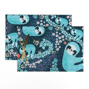 Sloth Cloth - Fat quarter scale