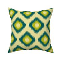 green ikat