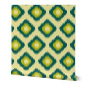 green ikat