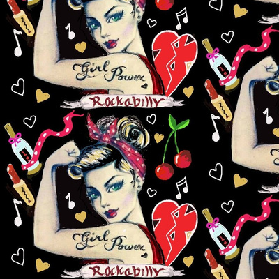 Rockabilly Retro Wallpaper - Download to your mobile from PHONEKY
