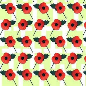 Poppy Parade Green