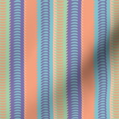 Mix and Match Prelude 2020 saw-tooth stripe 