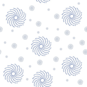 Blue Swirl Wallpapaper 