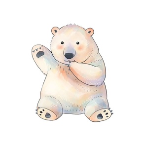 18" Polar Bear Cub Design
