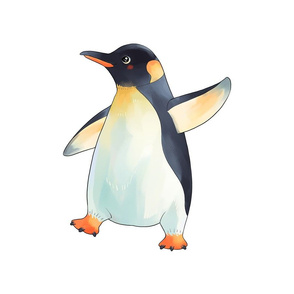 18" Penguin Design