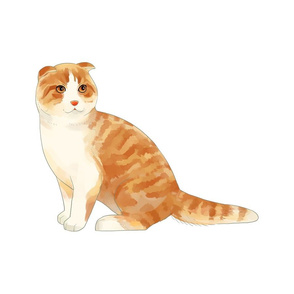 18" Scottish Fold Cat Design