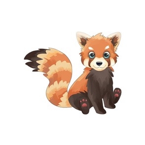 18" Red Panda Design