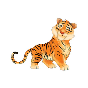 18" Tiger Design