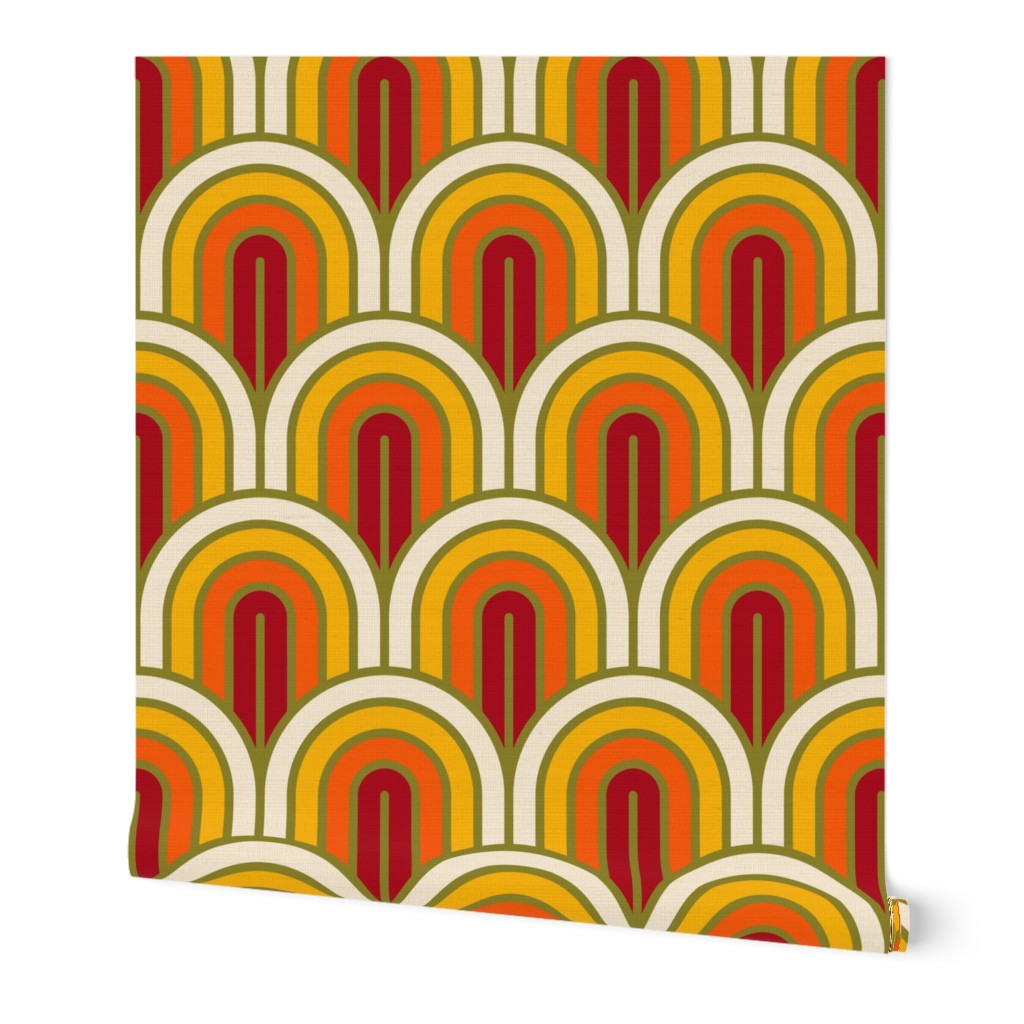 Geometric Pattern: Art Deco Arch: Sunset (standard version)