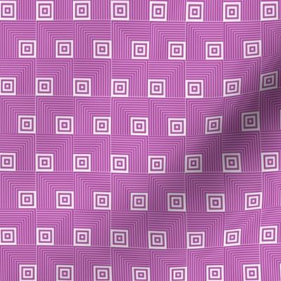 Geometric Pattern: Square Angle: Purple