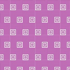 Geometric Pattern: Square Angle: Purple