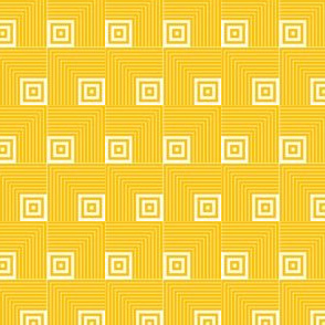 Geometric Pattern: Square Angle: Yellow