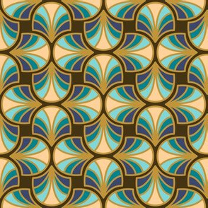 Geometric Pattern: Art Deco: Curve: Dream